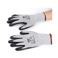 Unique design hot sale work safety heat insulating cut resistant glove